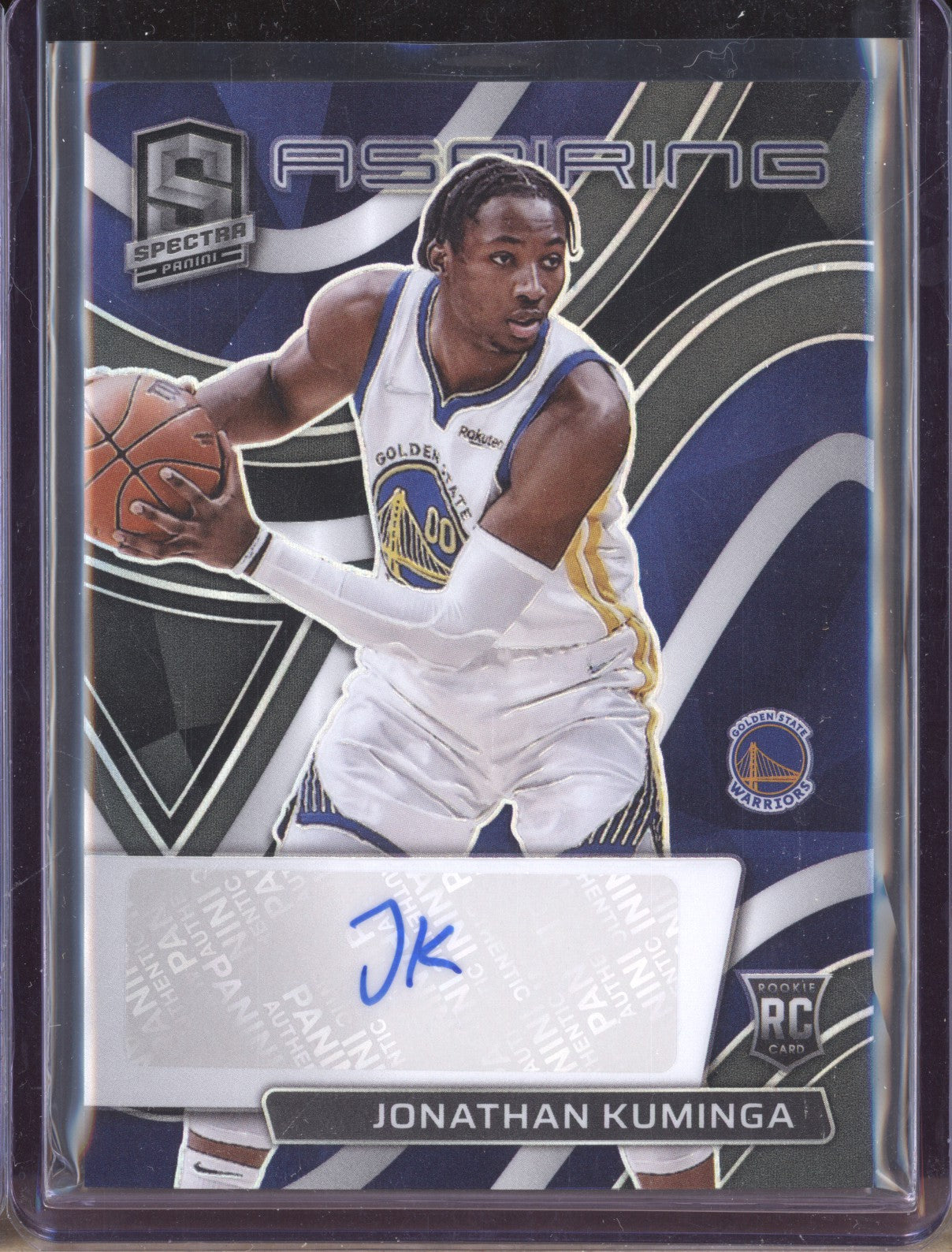 Jonathan Kuminga 21-22 Panini Spectra JKM Aspiring Auto RC 16/99