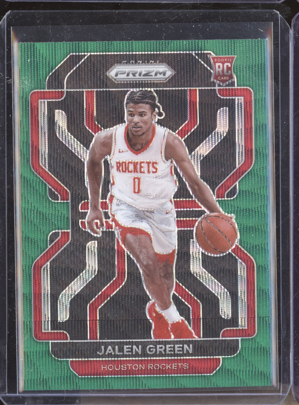 Jalen Green 2021-22 Panini Prizm 306 Green Wave RC