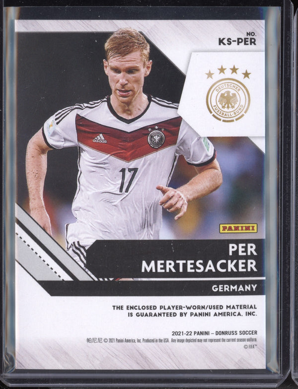 Per Mertesacker 2021/22 Panini Donruss Soccer Kit Series