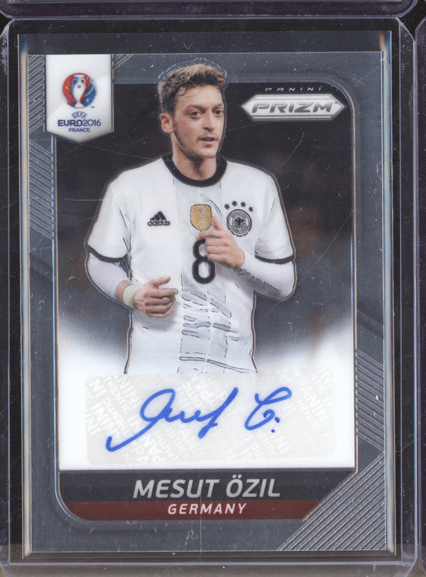 Mesut Ozil 2016 Panini Prizm Euro S-OZL Auto