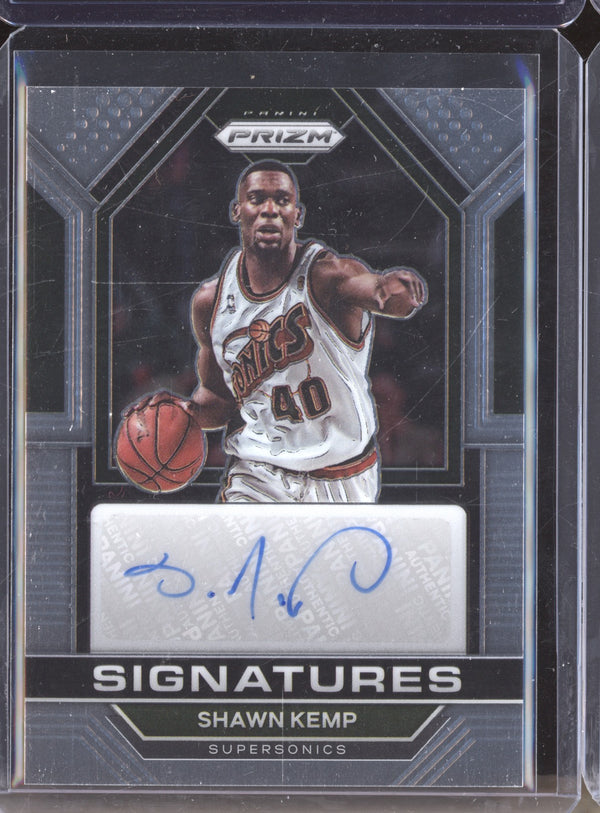 Shawn Kemp 2022-23 Panini Prizm SIG-SKE Signatures