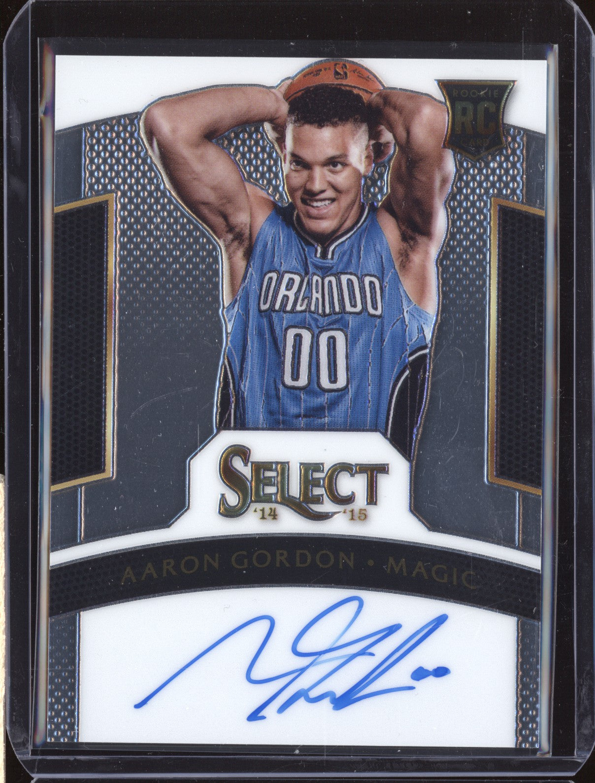 Aaron Gordon 2014-15 Panini Select RS-AG Rookie Signatures Auto RC 81/275