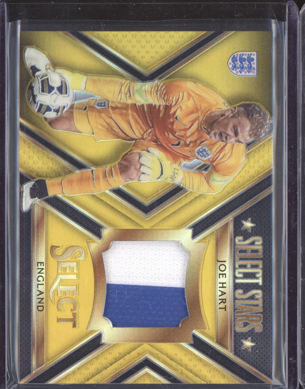 Joe Hart 2015-16 Panini Select Soccer ST-JH Stars Jersey Gold 3/5