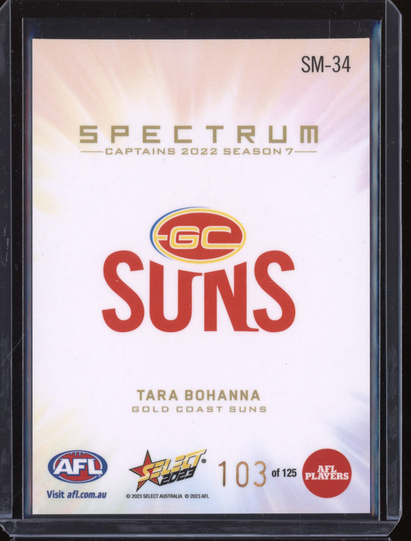 Tara Bohanna 2023 Select Footy Stars SM-34 Spectrum 1