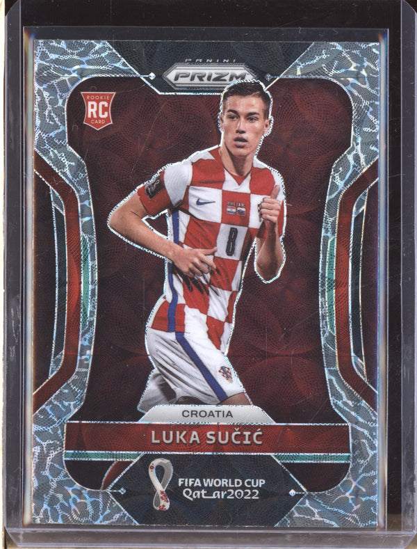 Luka Sucic 2022 Panini Prizm World Cup 62 Elephant RC