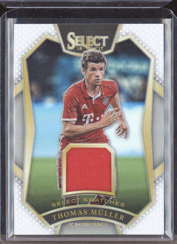 Thomas Muller 2016-17 Panini Select Soccer SS-TM Select Swatches White 65/99