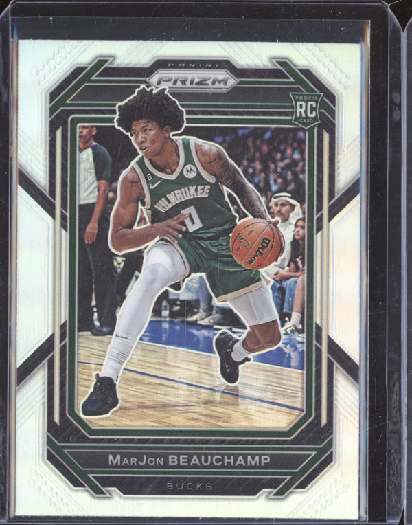 MarJon Beauchamp 2022-23 Panini Prizm 268 Silver RC