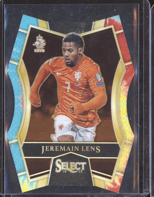 Jeremain Lens 2016-17 Panini Select Soccer 103 Mezzanine Tie Dye Die Cut 3/30