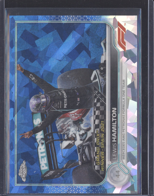 Lewis Hamilton 2022 Topps Chrome Formula 1 Sapphire 154