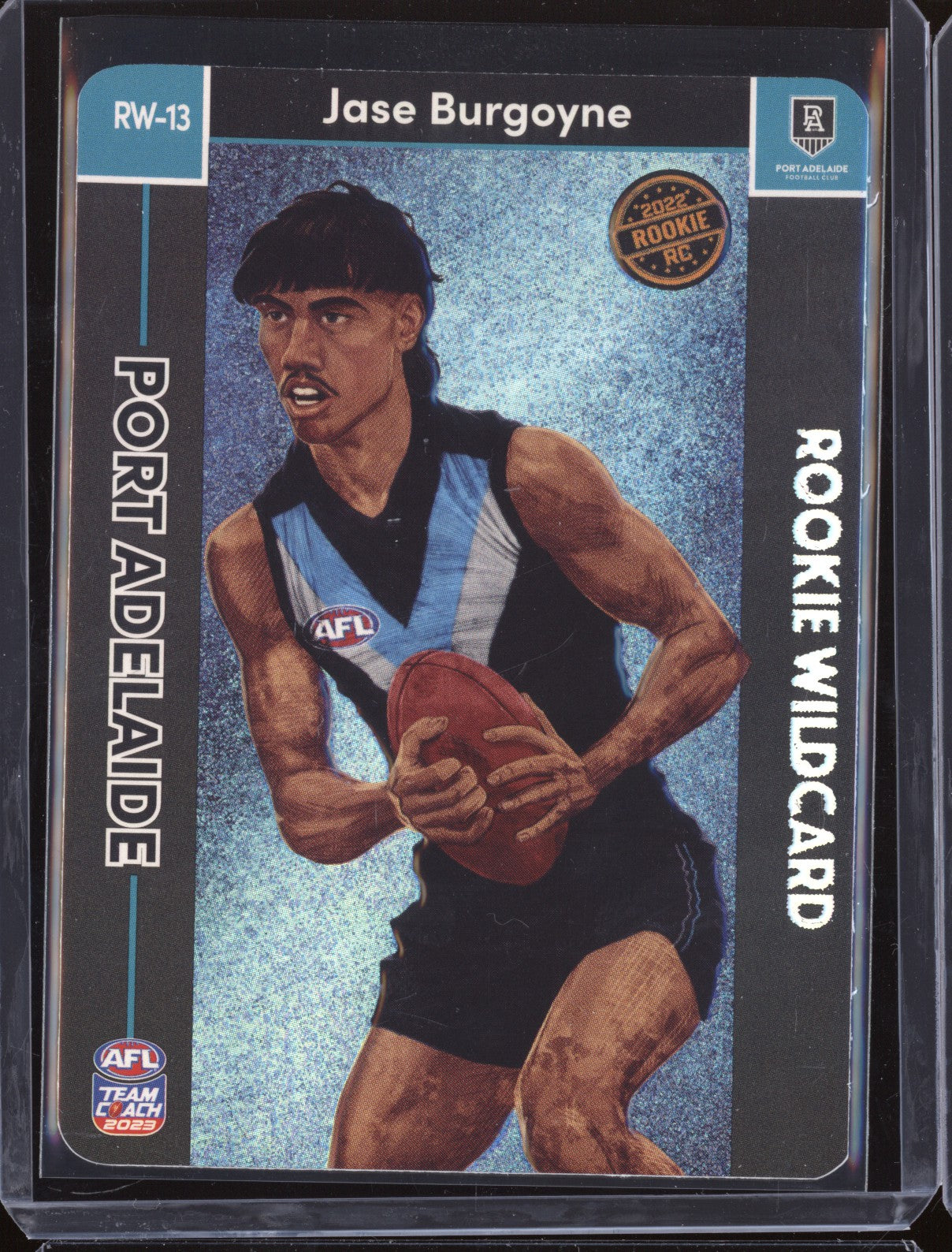 Jase Burgoyne 2023 Select TeamCoach RW-13 Rookie Wildcard RC