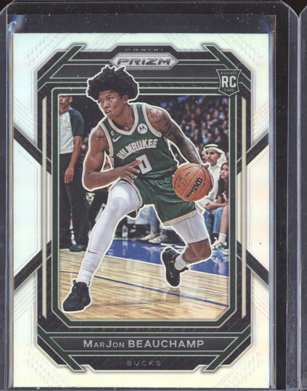 MarJon Beauchamp 2022-23 Panini Prizm 268 Silver RC