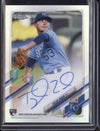 Tyler Zuber 2021 Topps Chrome Baseball Rookie Autograph Refractor RC 304/499