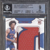 Cade Cunningham 2021 Panini National Treasures Rookie Patch Auto RC 43/75 BGS 9