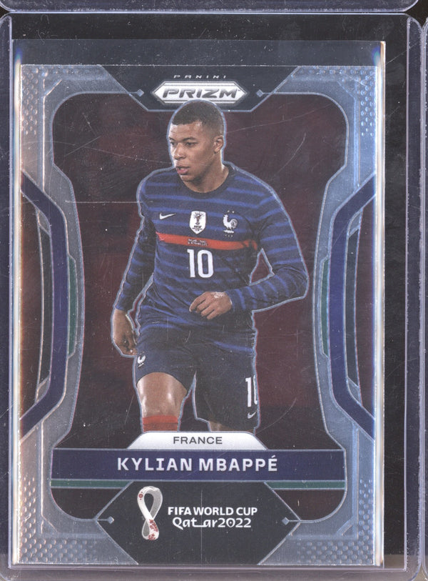 Kylian Mbappe 2022 Panini Prizm World Cup 101