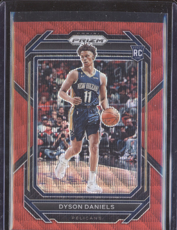 Dyson Daniels 2022-23 Panini Prizm 233 Ruby Wave RC