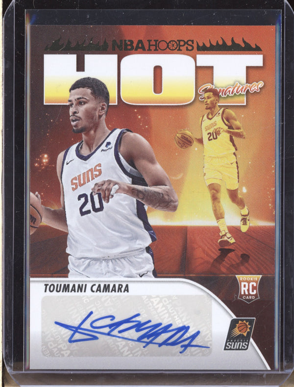 Toumani Camara 2023-24 Panini Hoops HSR-TR Hot Signatures Rookie Auto RC