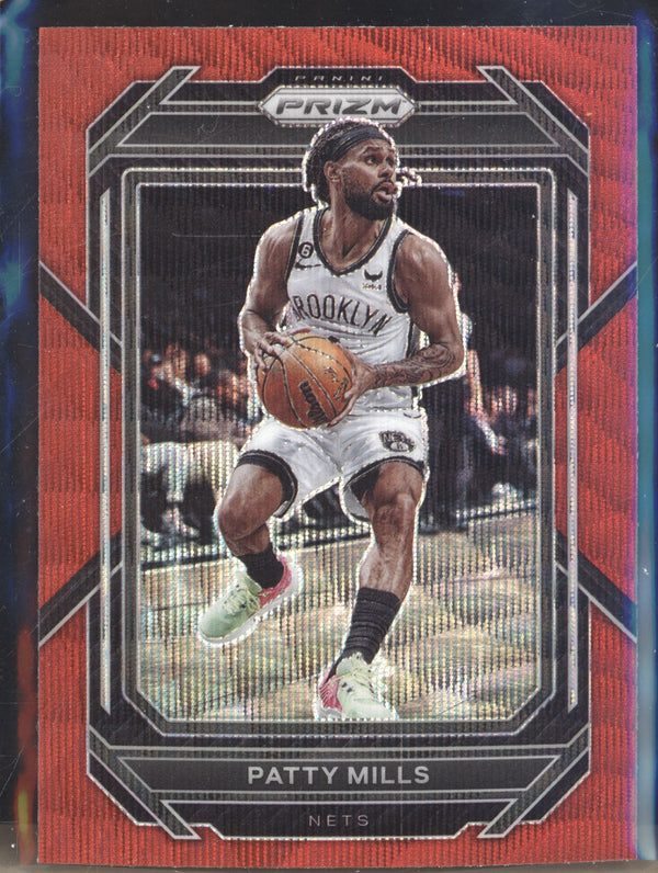 Patty Mills 2022-23 Panini Prizm 18 Ruby Wave