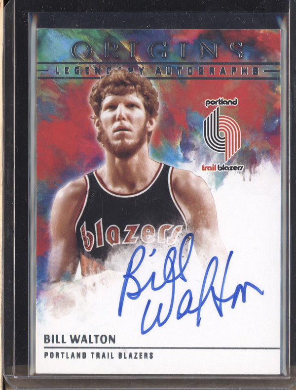 Bill Walton 2021-22 Panini Origins LA-BLW Legendary Auto