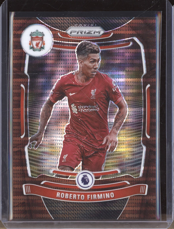 Roberto Firmino 2021-22 Panini Prizm Premier League 90 Breakaway Bronze 10/25