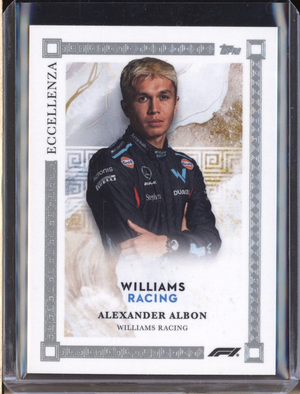 Alexander Albon 2023 Topps Formula 1 Eccellenza