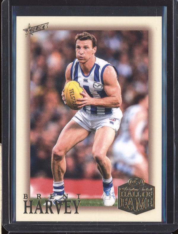 Brent Harvey 2023 Select Legacy Hall of Fame Inductees Limited Edition 259/290