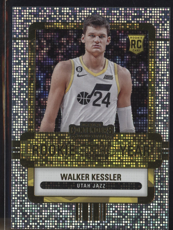 Walker Kessler 2022-23 Panini Contenders 3 Rookie of the Year Contenders RC