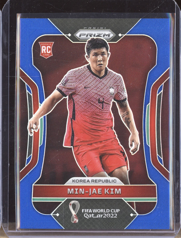 Min-Jae Kim 2022 Panini Prizm World Cup 137 Blue RC 56/299