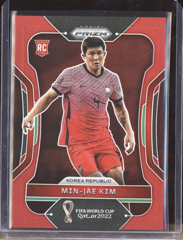 Min-Jae Kim 2022 Panini Prizm World Cup 137 Red RC 177/399