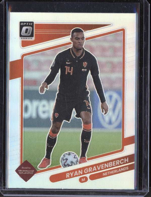 Ryan Gravenberch 2021/22 Panini Donruss Soccer Optic Holo