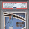 Erling Haaland 2022-23 Panini Immaculate Modern Marks Auto /30 PSA Auth / 10