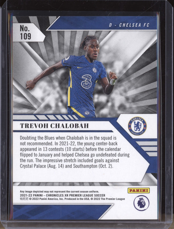 Trevoh Chalobah 2021-22 Panini Chronicles 109 XR Blue RC 42/99