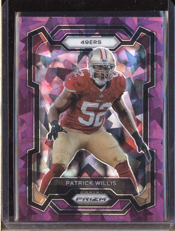 Patrick Willis 2023 Panini Prizm 269 Purple Ice 72/225