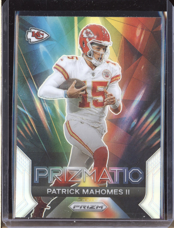 Patrick Mahomes II 2023 Panini Prizm 2 Prizmatic Silver