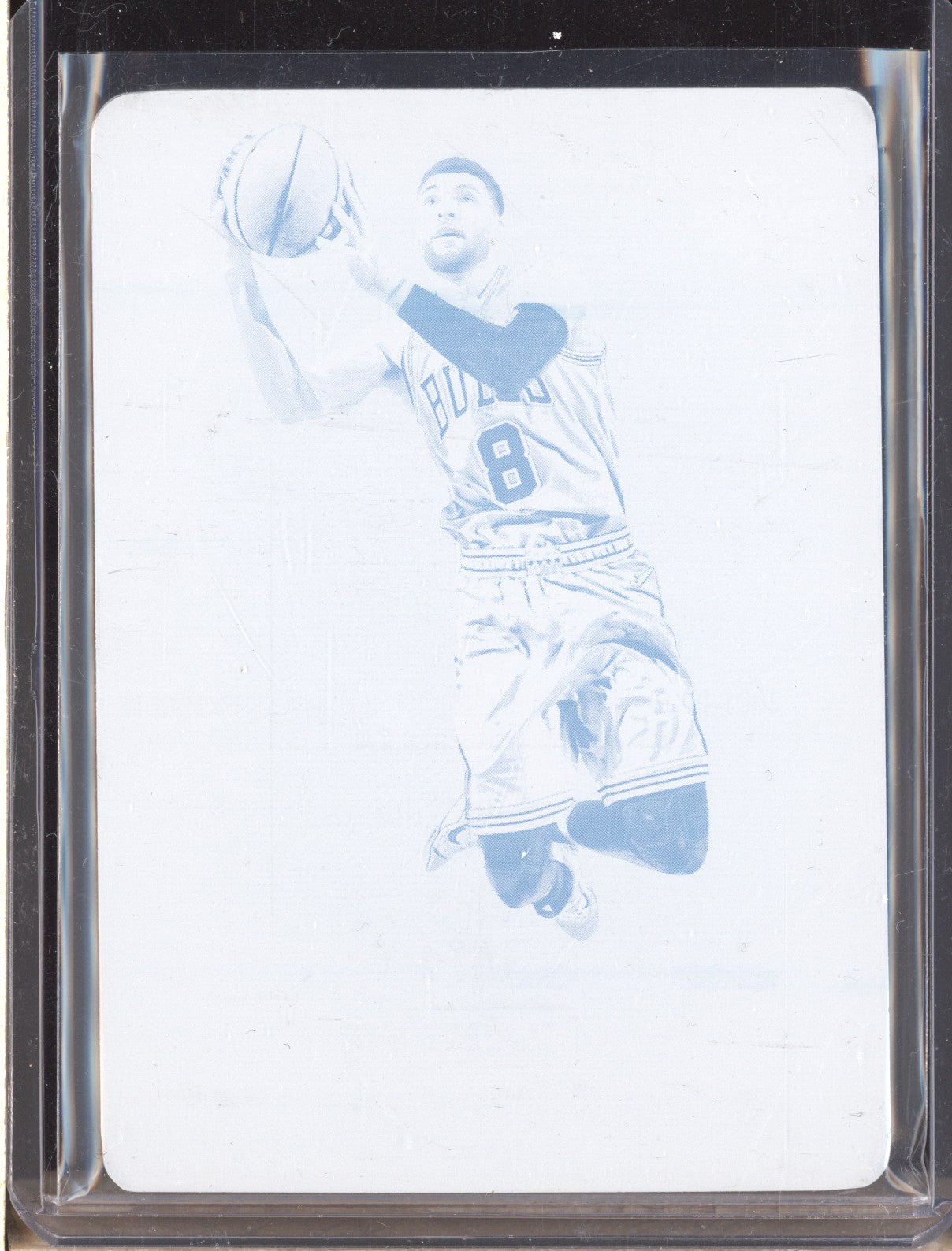 Zach LaVine 2021-22 Panini Court Kings 25 Blank Slate Printing Plate 1/1