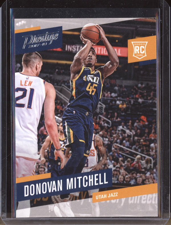 Donovan Mitchell 2017-18 Panini Prestige 163 RC