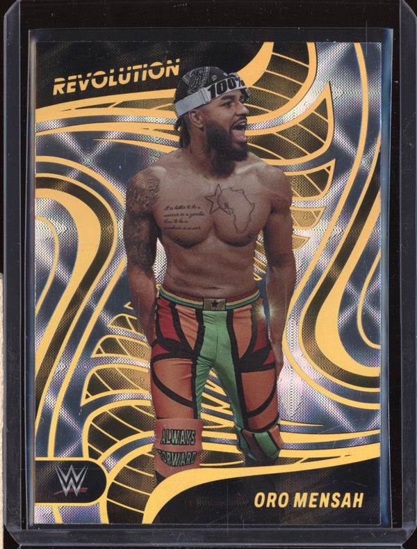 Oro Mensah 2023 Panini Revolution WWE 20 Galactic