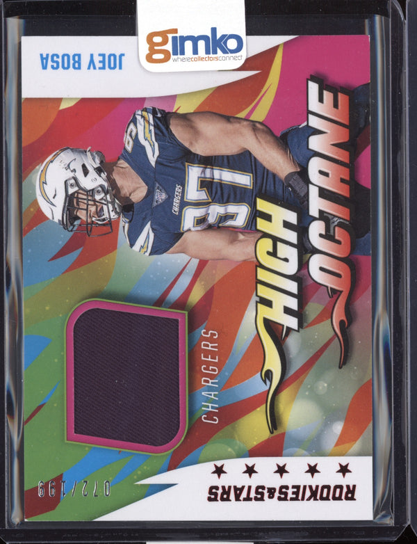 Joey Basa 2020 Panini Rookies & Stars High Octane Patch 072/199