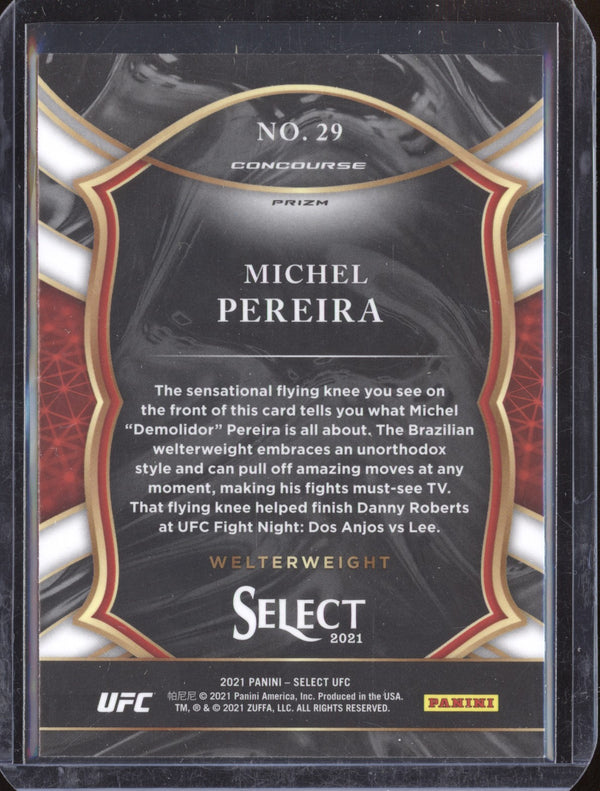 Michel Pereira 2021 Panini Select 29 Silver RC