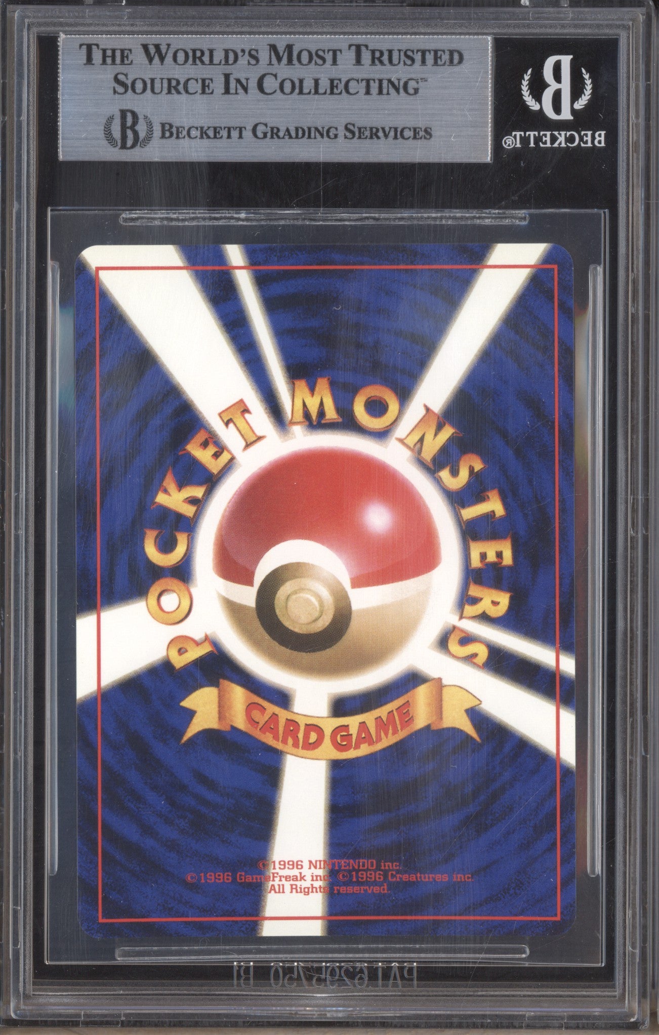 Raichu 1996 Pokemon Base Japanese 026 Holo BGS 9 ASR