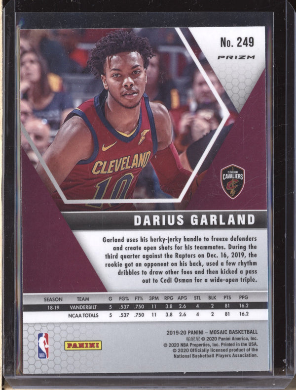 Darius Garland 2019-20 Panini Mosaic 249 Silver RC