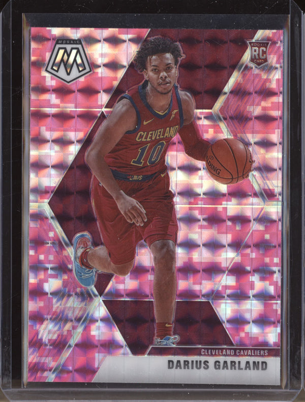 Darius Garland 2019-20 Panini Mosaic 249 Pink Camo RC