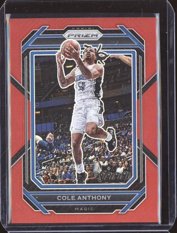 Cole Anthony 2022-23 Panini Prizm 180 Red 15/299