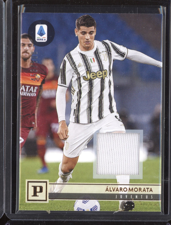 Alvaro Morata 2020-21 Panini Chronicles Soccer 18 Panini Jersey 453/500