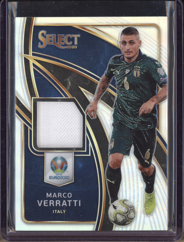 Marco Verratti 2020 Panini Select EURO ST-MV Stars Relics Jersey