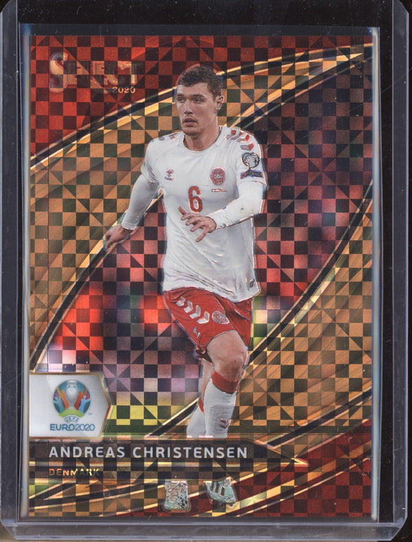 Andreas Christensen 2020 Panini Select EURO 214 Field Level Copper 42/49