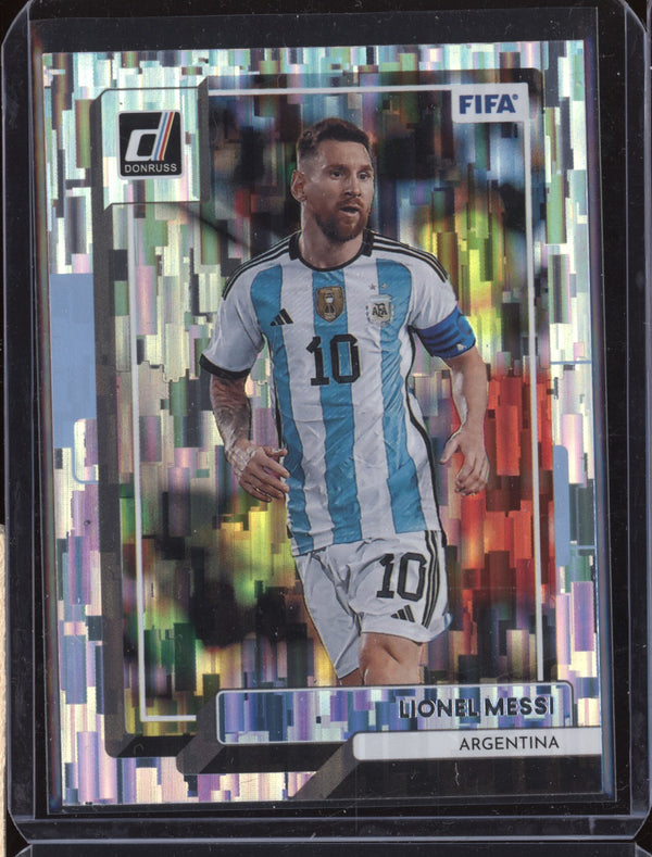 Lionel Messi 2022-23 Panini Donruss Soccer 10 Silver