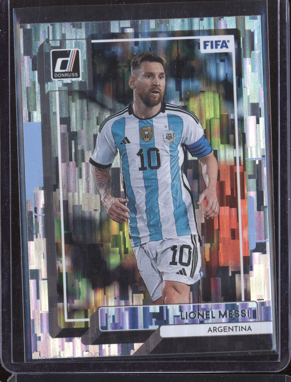 Lionel Messi 2022-23 Panini Donruss Soccer 10 Silver