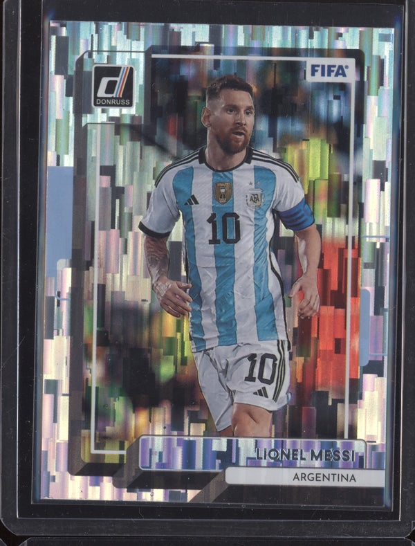 Lionel Messi 2022-23 Panini Donruss Soccer 10 Silver