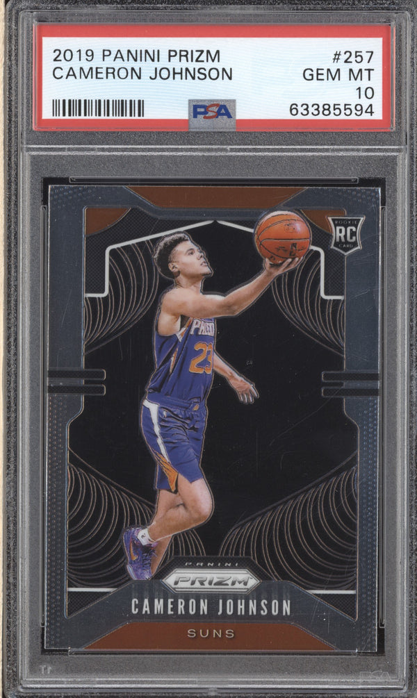 Cameron Johnson 2019-20 Panini Prizm 257 RC PSA 10