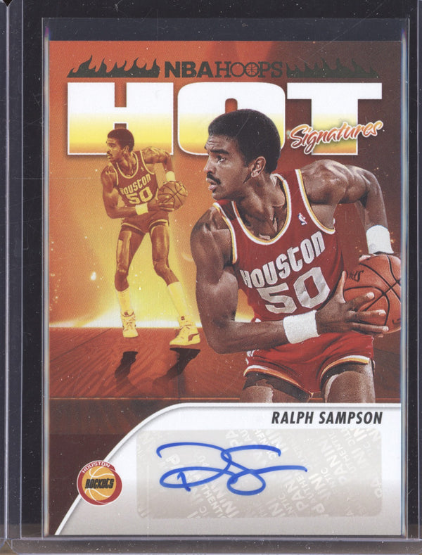 Ralph Sampson 2023-24 Panini Hoops HS-RAP Hot Signatures Auto